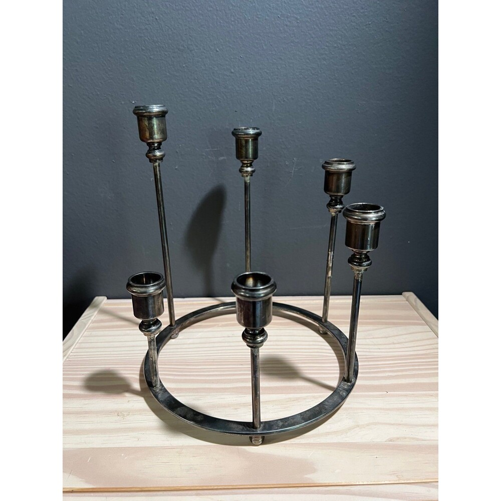 Vintage Brass Candle Stick Holder
